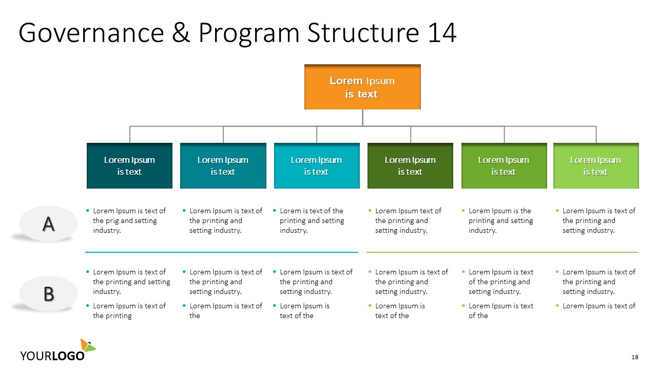 Governance & Program Structure VisualRail