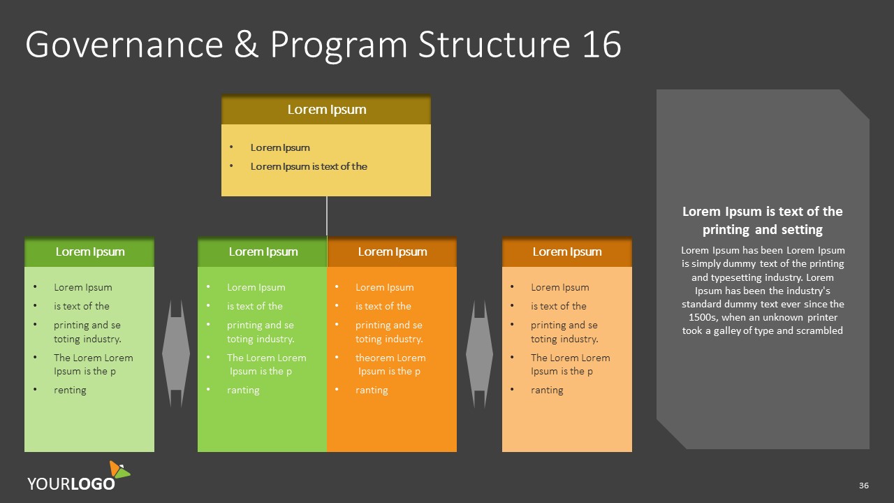 Program Management Structure Diagram